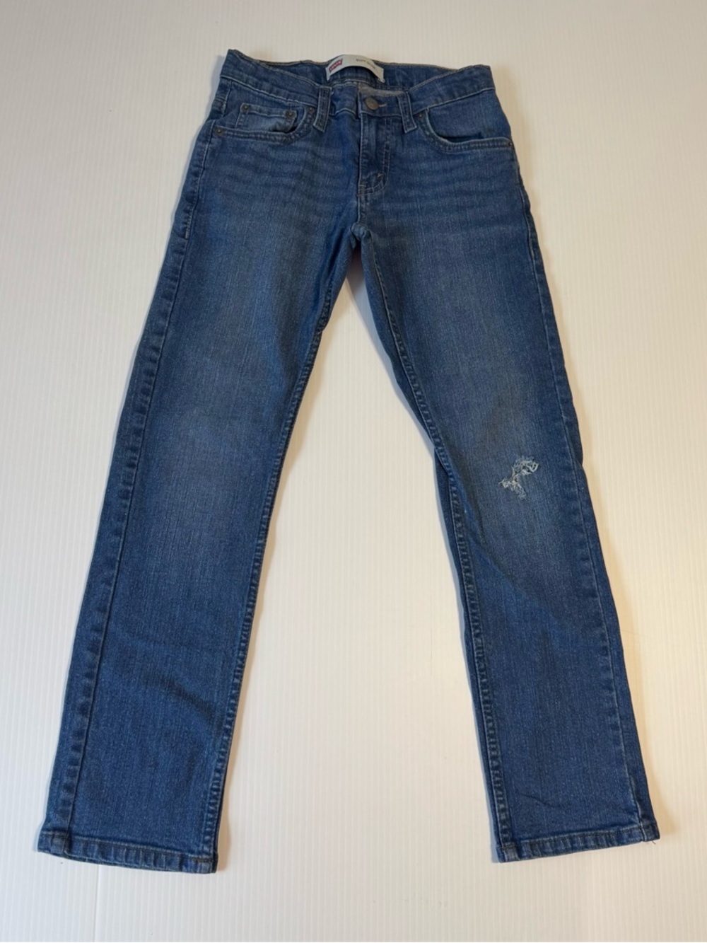 Boys Levi’s 511 Slim Jeans Size 10 Reg - Distressed Denim